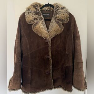 Faux Shearling Simon Chang Coat